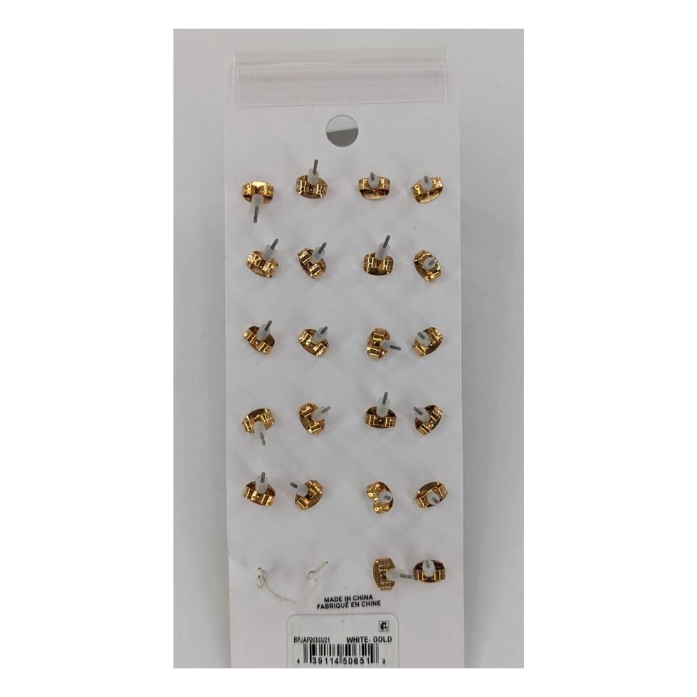 Set of 12 Earrings Firefly Roses Studs Huggie by BP - Picture 4 of 5